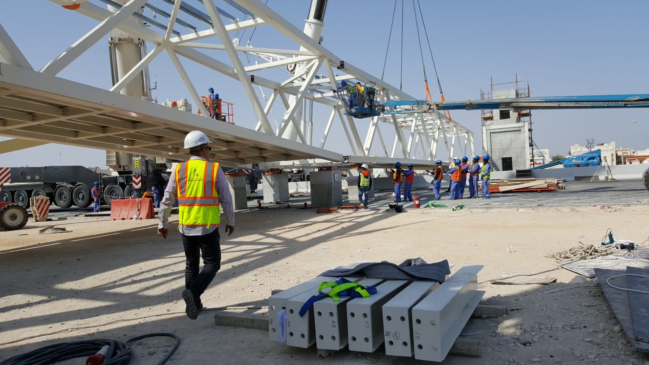 Pedestrian Bridge Fabrication & Installation